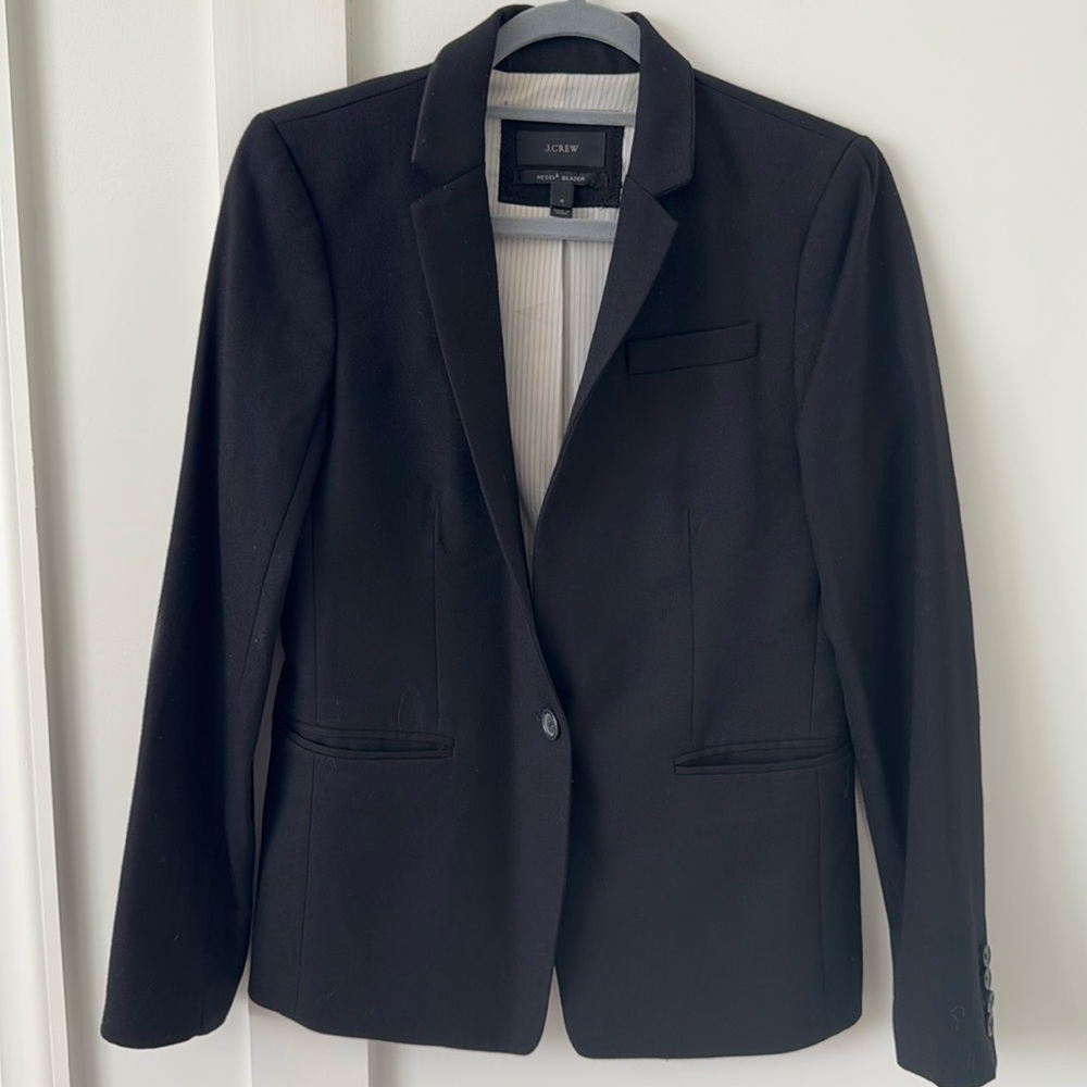 J Crew Regent blazer in Black Size 4 - Picture 2 of 7